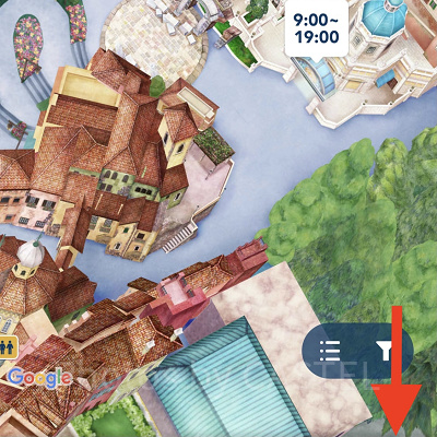 アプリで自販機の場所を表示するには？