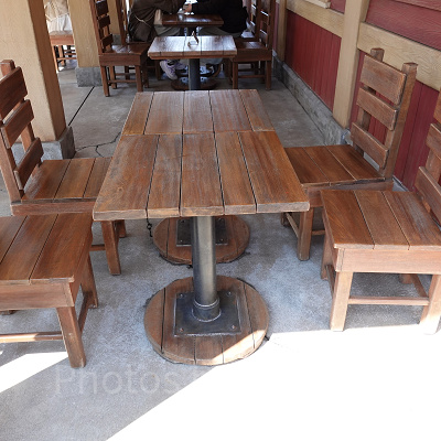 ハドソンリバー・ハーベスト：テラス席