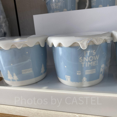 マリオのマグカップ（フタ付き）／USJクリスマスグッズ 2022