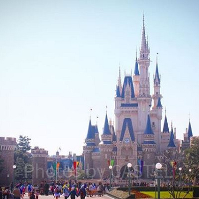 シンデレラ城前