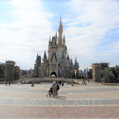 シンデレラ城前