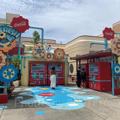 USJおさるのジョージ前/自動販売機