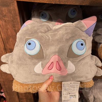 伊之助ブランケット(USJ×鬼滅の刃 刀鍛冶の里編&柱稽古編グッズ)