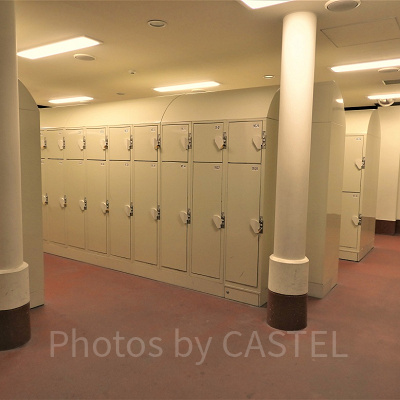 ロッカールームの中