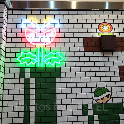 マリオカフェの店内