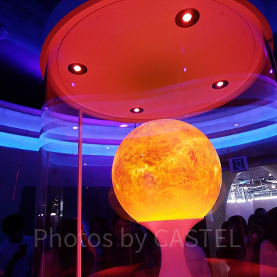 スペースファンタジーザライドの館内