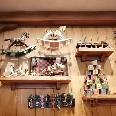 リトルタウントレーダーの内装