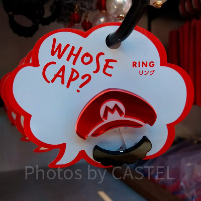 使用アイテム：マリオのリング