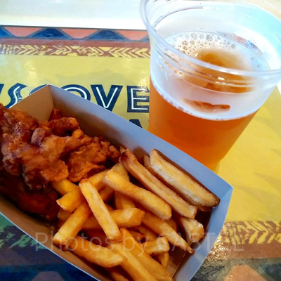 ゆっくりビールで休憩も最高！