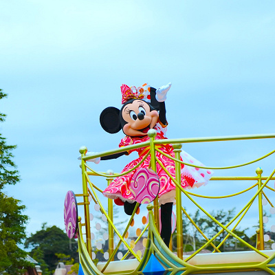 1月ディズニーランド混雑レポ：ミニー、ウィー・ラブ・ユー！