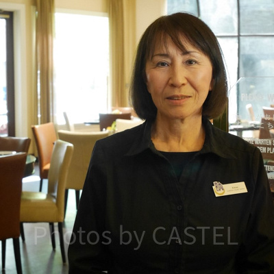 日本人スタッフのエツコさん