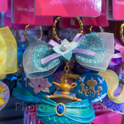 ジャスミンモチーフイヤーハットキーチェーン