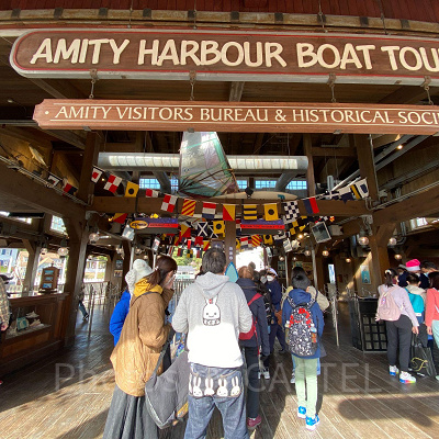 ジョーズアトラクション入口／USJ