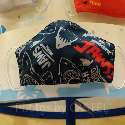 ジョーズ総柄マスク