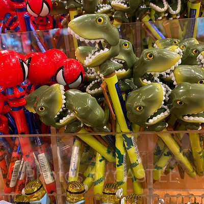 ジュラシックパークの恐竜ボールペン