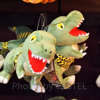 ジュラシックパークぬいぐるみキーチェーン