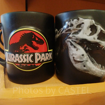ジュラシックパークの標本マグカップ