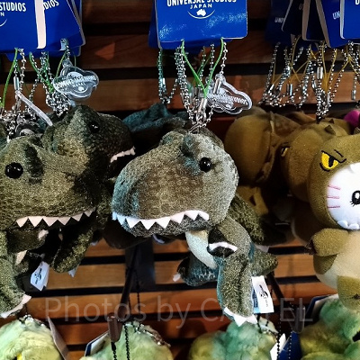 ジュラシックパークティラノぬいぐるみキーホルダー