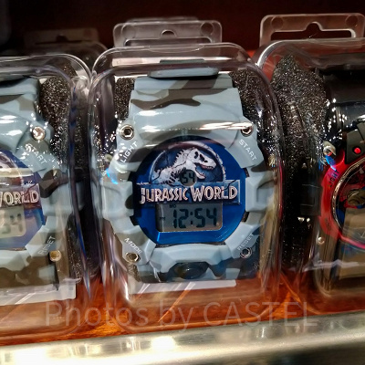 ジュラシックワールドのデジタルウォッチ