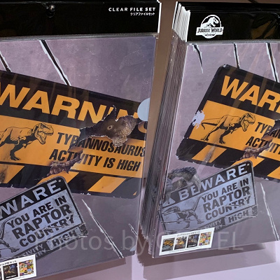 ジュラシック・ワールドグッズ/クリアファイルセット