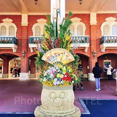 メインエントランスの門松