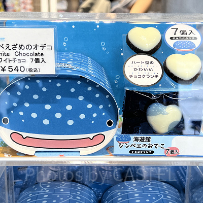 海遊館/じんべえざめのオデコ（ホワイトチョコ）