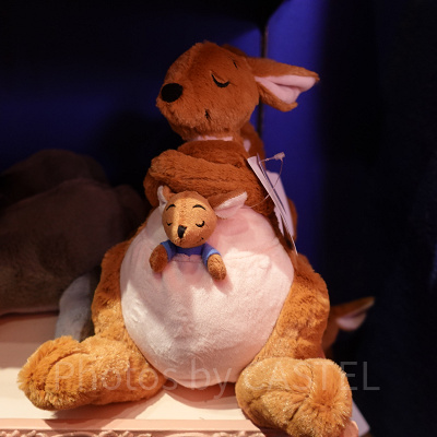 カンガとルーの寝顔ぬいぐるみ