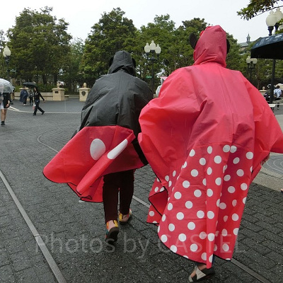 雨の日にはカッパがおすすめ！