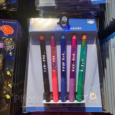 カタカナデザインのボールペン