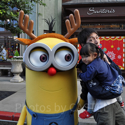 トナカイ姿になったミニオンのケビン
