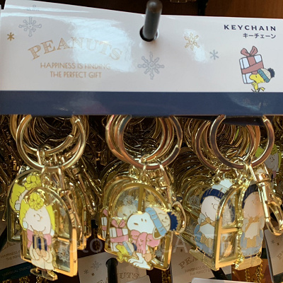 スヌーピーキーチェーンセット（USJクリスマスグッズ2023）
