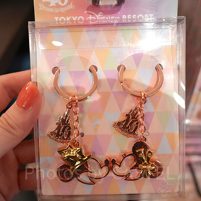 キーチェーンセット（ディズニー40周年グッズ）