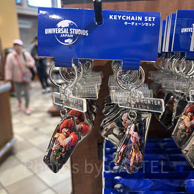 キーチェーンセット（USJ×モンハンワイルズ）