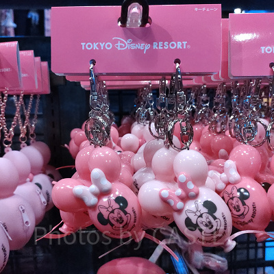 ミニー・ベスティーズ・バッシュ！グッズ：【バルーンモチーフ】キーチェーンセット