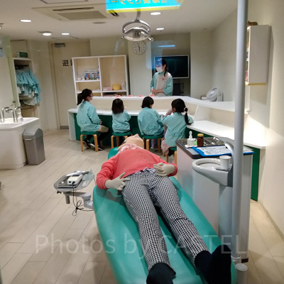 キッザニア甲子園の歯科医院パビリオン