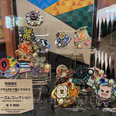 鬼滅の刃のコレクタブルヘアゴム