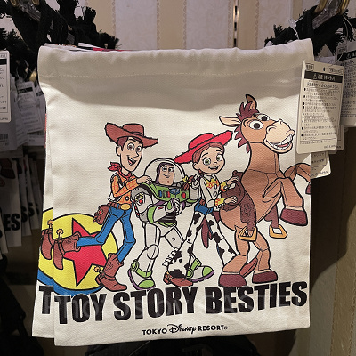 きんちゃく表（トイストーリーべスティーズグッズ）