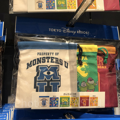 きんちゃくセット（ディズニーモンスターズユニバーシティグッズ）