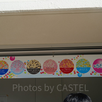 神戸須磨シーワールド：ディッピンドッツのフレーバー