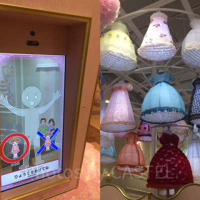 レディキティハウス　ドレスタワーの鏡