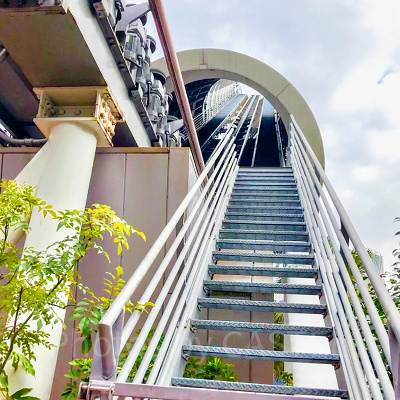 アトラクションのレーン