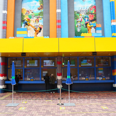 レゴランド・ジャパンのチケットブース