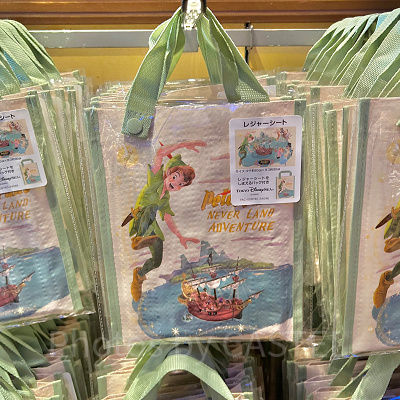 レジャーシート(ピーターパンのネバーランドアドベンチャーグッズ)