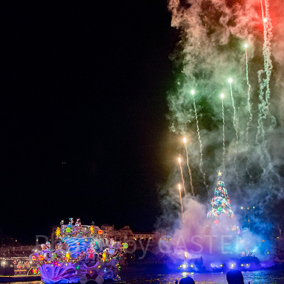 クリスマスの夜もディズニーシーで楽しもう♪