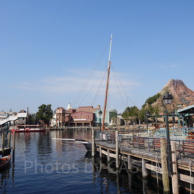 リバティ・ランディング・ダイナー：ふ頭の絶景