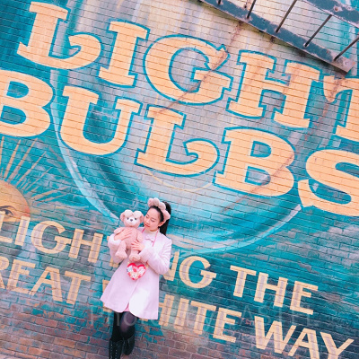 Light Bulbs Wall
