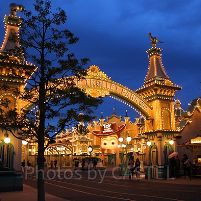 夜のライトアップがおすすめ！