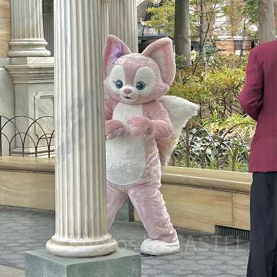 ディズニーシーのリーナベルのグリーティング