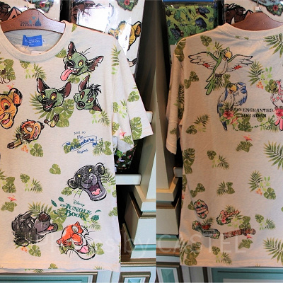 ライオンキング×ジャングルブックTシャツ