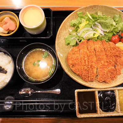 ロースカツ膳